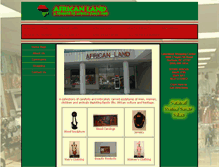 Tablet Screenshot of african-land.com